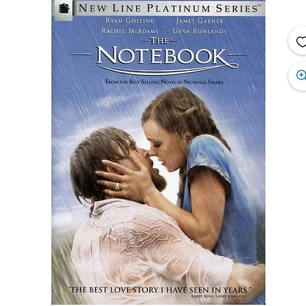 “The Notebook” DVD!